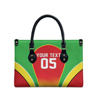 Custom Guyana 2026 Cricket Leather Bag Come On Warriors