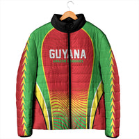 Custom Guyana 2026 Cricket Padded Jacket Come On Warriors