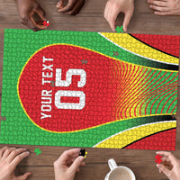 Custom Guyana 2026 Cricket Puzzle Come On Warriors