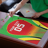 Custom Guyana 2026 Cricket Puzzle Come On Warriors