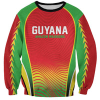 Custom Guyana 2026 Cricket Sweatshirt Come On Warriors