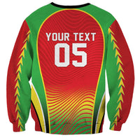 Custom Guyana 2026 Cricket Sweatshirt Come On Warriors