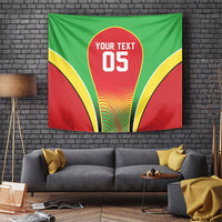 Custom Guyana 2026 Cricket Tapestry Come On Warriors