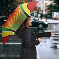 Custom Guyana 2026 Cricket Umbrella Come On Warriors