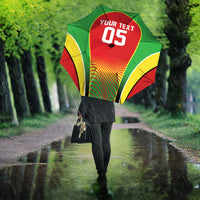 Custom Guyana 2026 Cricket Umbrella Come On Warriors