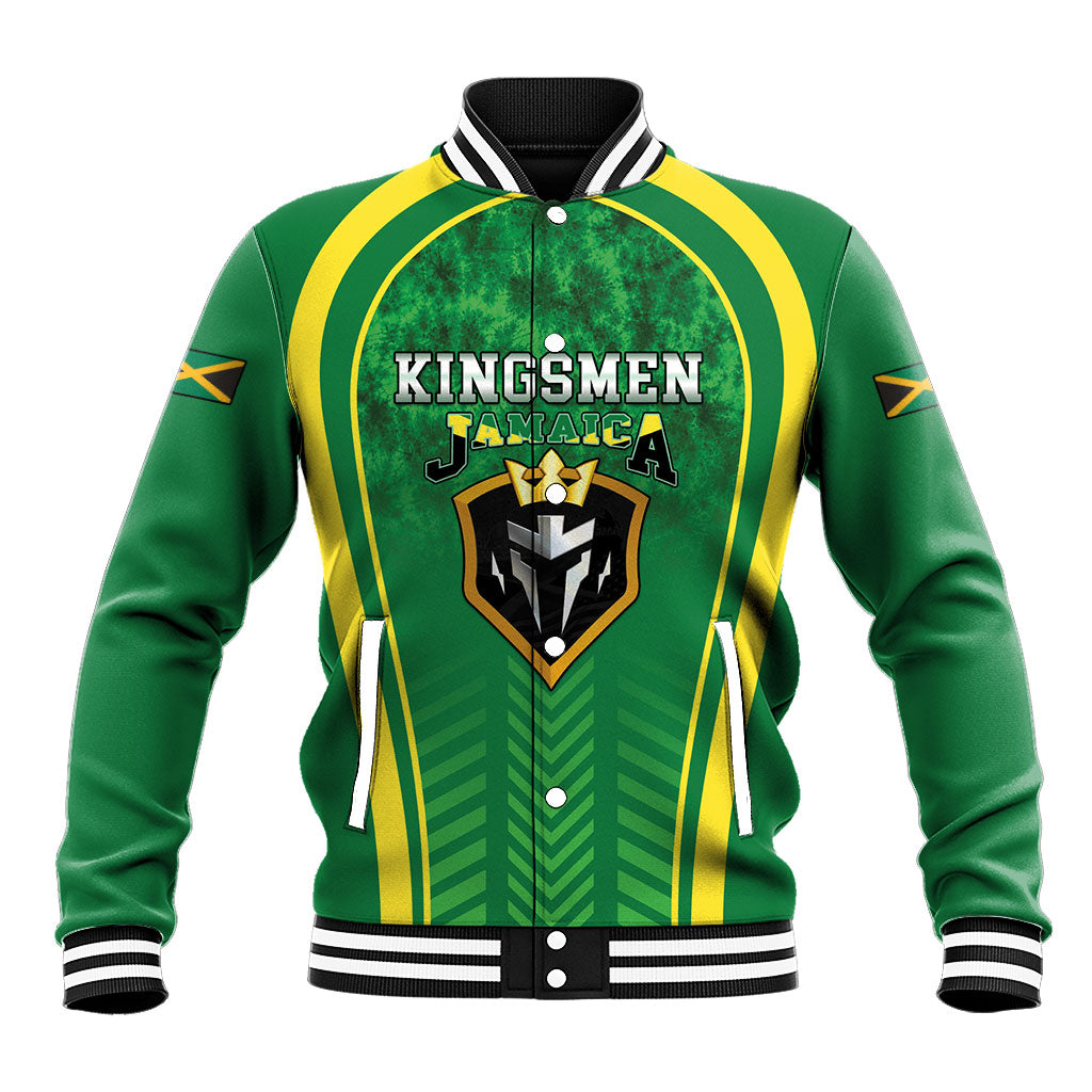 Custom Jamaica 2026 Cricket Baseball Jacket Go Champions