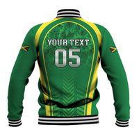 Custom Jamaica 2026 Cricket Baseball Jacket Go Champions