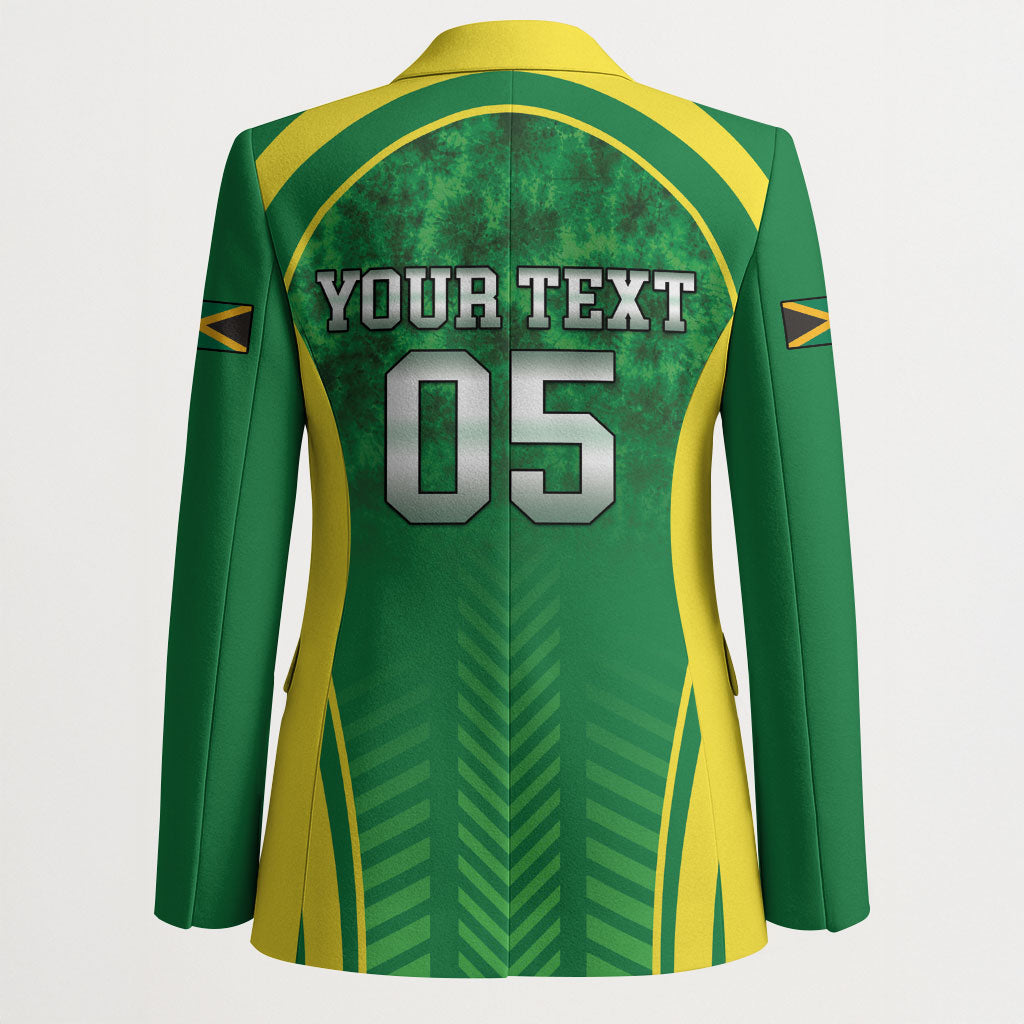 Custom Jamaica 2026 Cricket Blazer Go Champions
