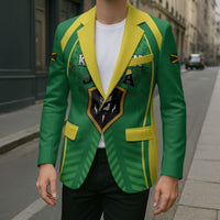 Custom Jamaica 2026 Cricket Blazer Go Champions