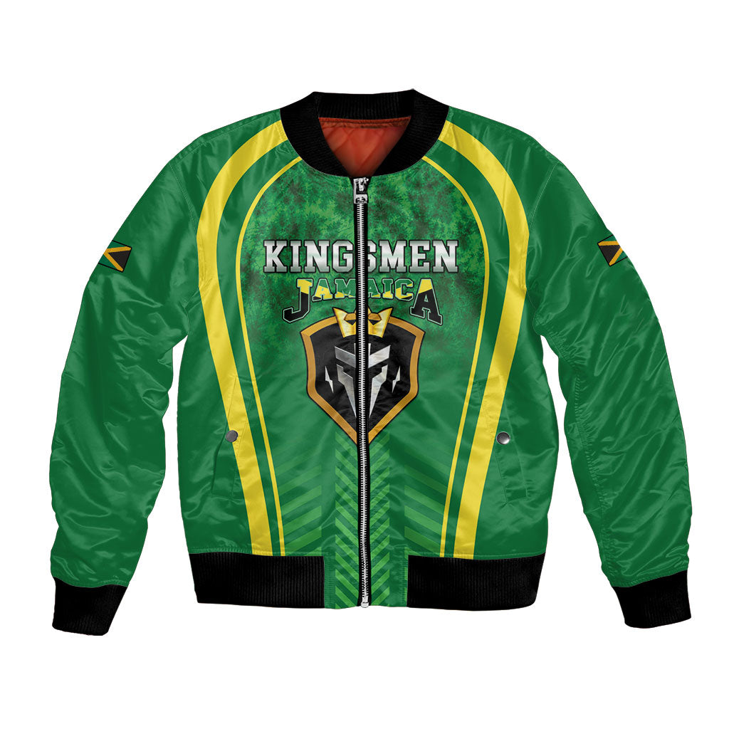 Custom Jamaica 2026 Cricket Bomber Jacket Go Champions