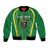 Custom Jamaica 2026 Cricket Bomber Jacket Go Champions