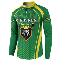Custom Jamaica 2026 Cricket Button Sweatshirt Go Champions