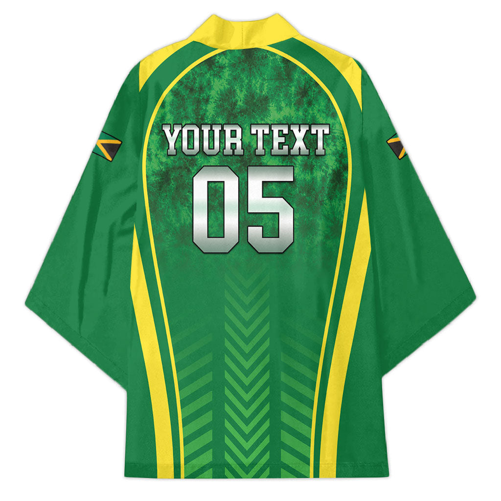 Custom Jamaica 2026 Cricket Kimono Go Champions