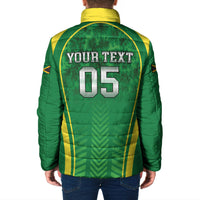 Custom Jamaica 2026 Cricket Padded Jacket Go Champions