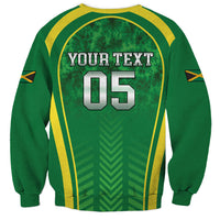Custom Jamaica 2026 Cricket Sweatshirt Go Champions