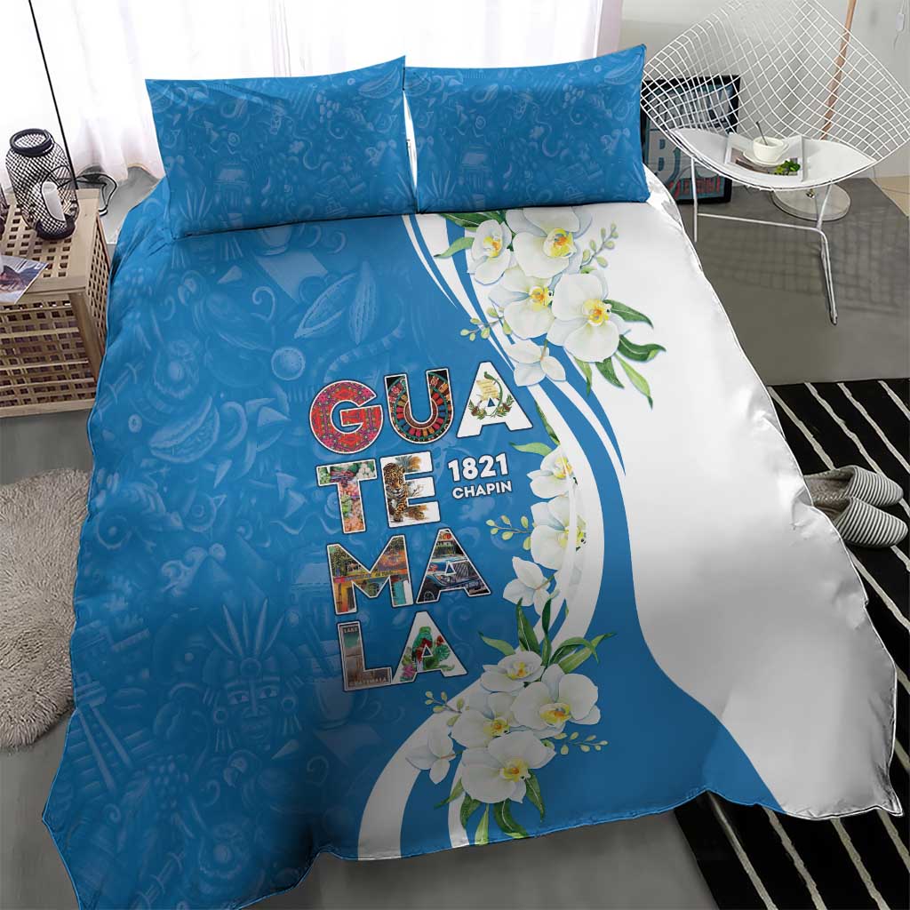 Guatemala 1821 Chapin Bedding Set Happy Independence Day - Wonder Print Shop