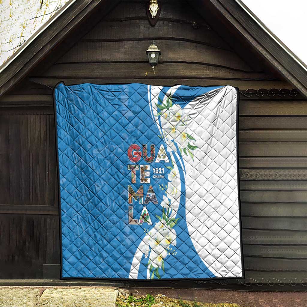 Guatemala 1821 Chapin Quilt Happy Independence Day - Wonder Print Shop