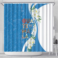 Guatemala 1821 Chapin Shower Curtain Happy Independence Day - Wonder Print Shop