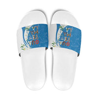 Guatemala 1821 Chapin Slide Sandals Happy Independence Day - Wonder Print Shop