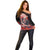 Day of Dead Couple Sugar Skull Off Shoulder Sweater Forever and Ever!