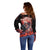 Day of Dead Couple Sugar Skull Off Shoulder Sweater Forever and Ever!