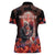 Day of Dead Couple Sugar Skull Women Polo Shirt Forever and Ever!