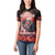 Day of Dead Couple Sugar Skull Women Polo Shirt Forever and Ever!