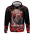 Day of Dead Couple Sugar Skull Zip Hoodie Forever and Ever!