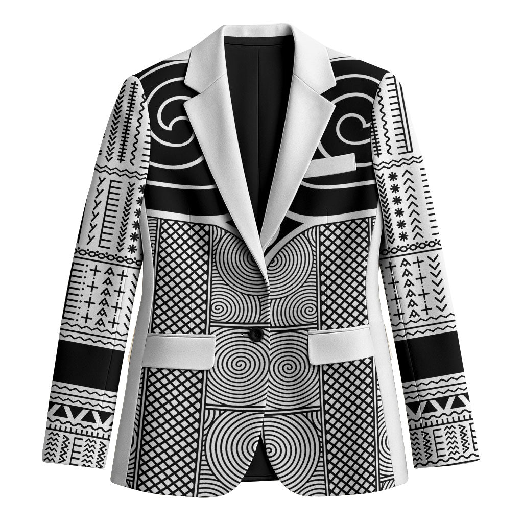 Japan Blazer Jomon Tattoo Inspiration White