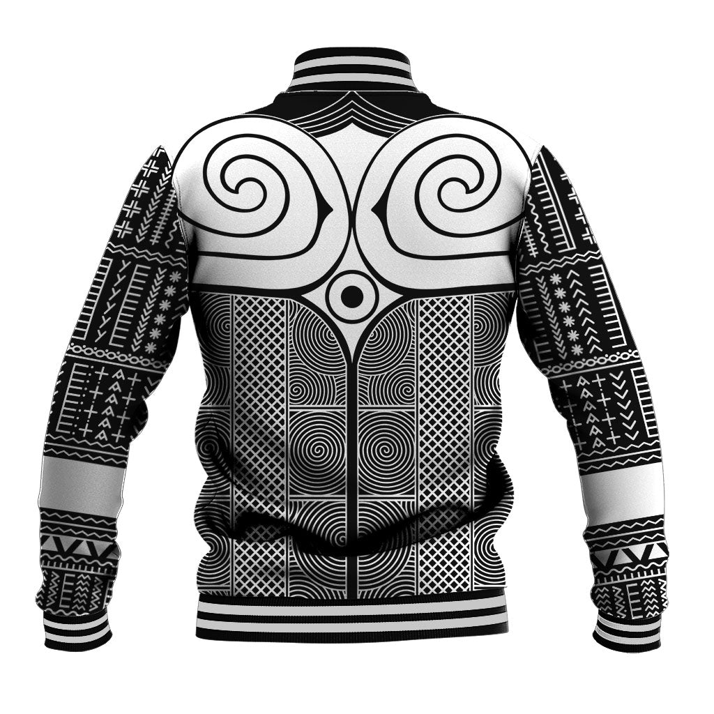 Japan Baseball Jacket Jomon Tattoo Inspiration Black