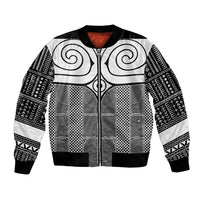 Japan Bomber Jacket Jomon Tattoo Inspiration Black