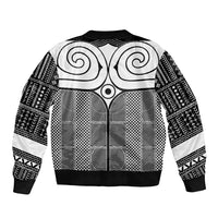 Japan Bomber Jacket Jomon Tattoo Inspiration Black