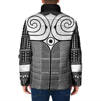 Japan Padded Jacket Jomon Tattoo Inspiration Black