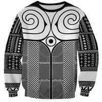 Japan Sweatshirt Jomon Tattoo Inspiration Black