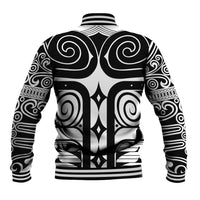 Japan Indigenous Jomon Tattoo Inspiration Baseball Jacket White Version