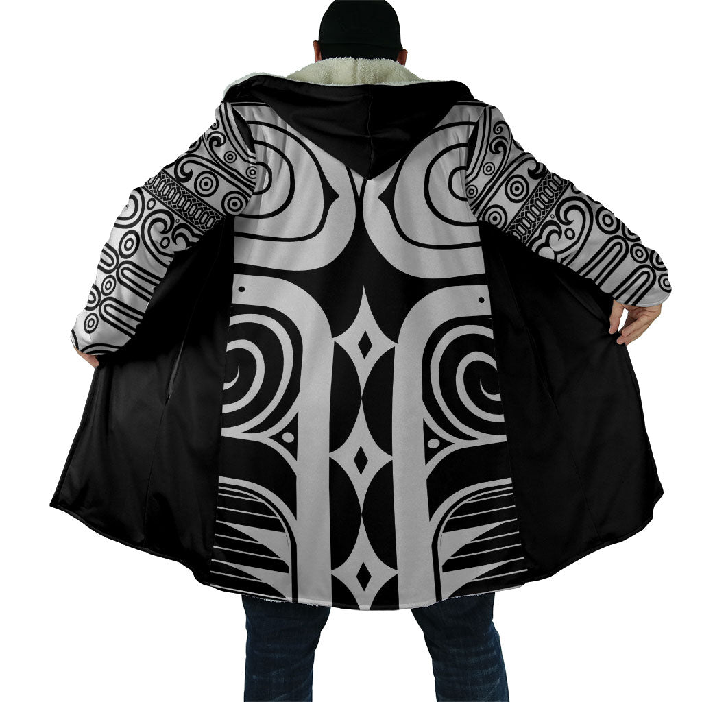 Japan Indigenous Jomon Tattoo Inspiration Cloak Black Version
