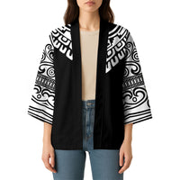 Japan Indigenous Jomon Tattoo Inspiration Kimono Black Version