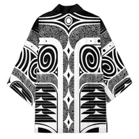 Japanese Indigenous Kimono Jomon Tribal Inspired Black