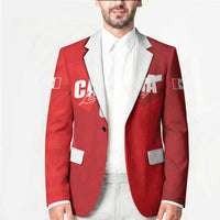 Custom Canada Football 2026 Blazer Les Rouges Making History