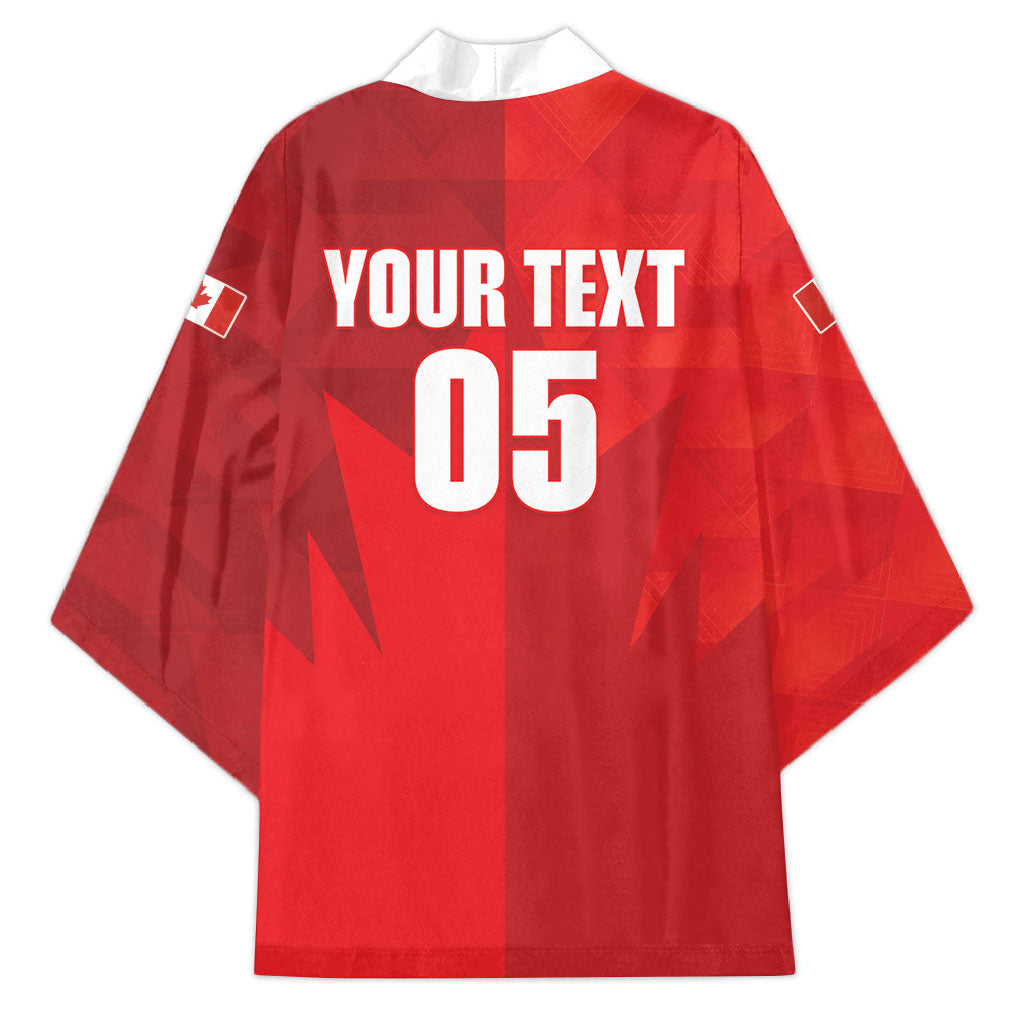 Custom Canada Football 2026 Kimono Les Rouges Making History