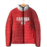 Custom Canada Football 2026 Padded Jacket Les Rouges Making History