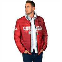 Custom Canada Football 2026 Padded Jacket Les Rouges Making History