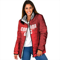 Custom Canada Football 2026 Padded Jacket Les Rouges Making History