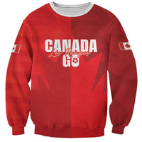 Custom Canada Football 2026 Sweatshirt Les Rouges Making History