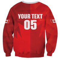 Custom Canada Football 2026 Sweatshirt Les Rouges Making History