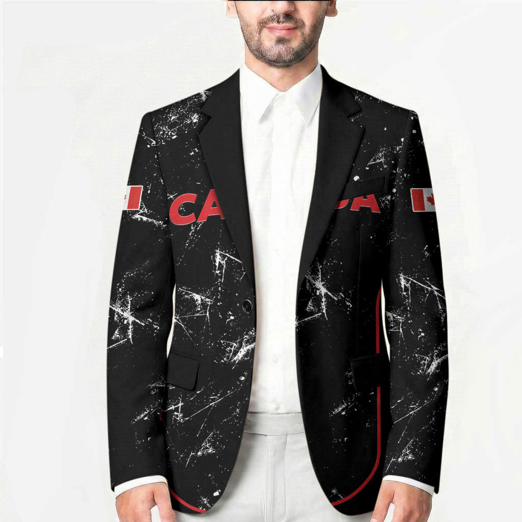 Custom Canada Football 2026 Blazer Go Les Rouges