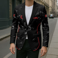 Custom Canada Football 2026 Blazer Go Les Rouges