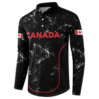 Custom Canada Football 2026 Button Sweatshirt Go Les Rouges