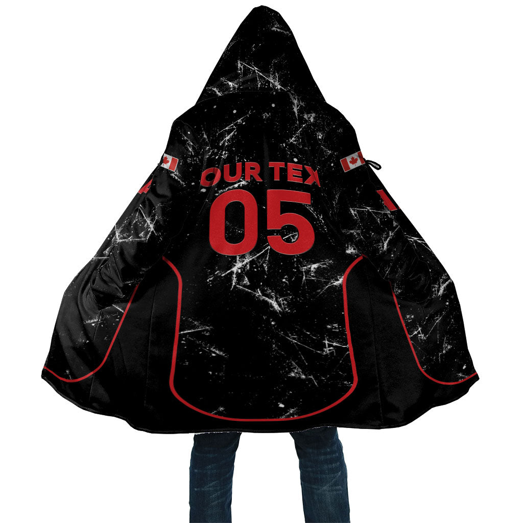 Custom Canada Football 2026 Cloak Go Les Rouges