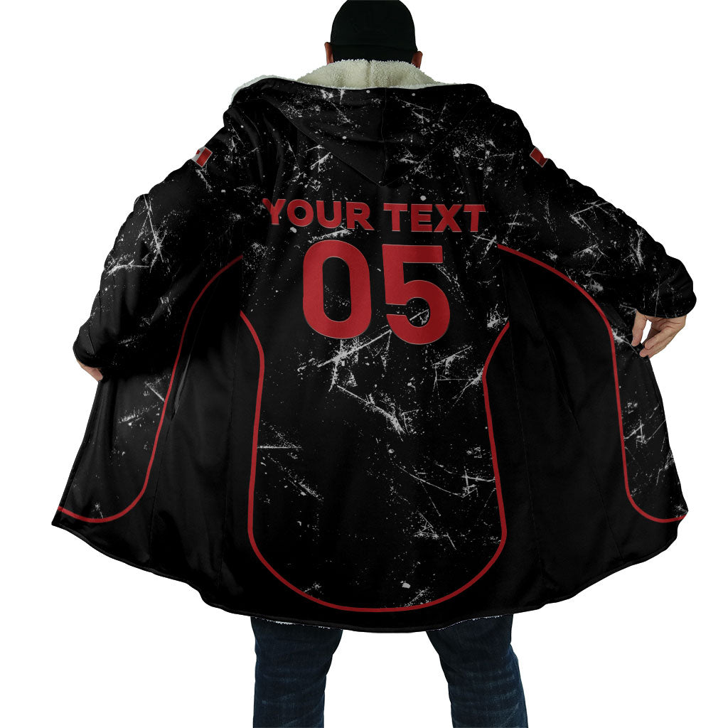 Custom Canada Football 2026 Cloak Go Les Rouges